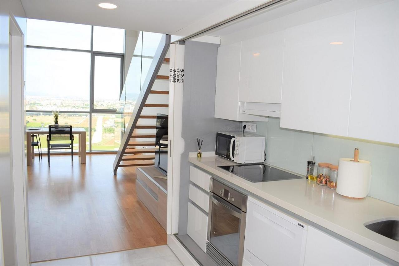 דירות ולנסיה Duplex Loft Apartamento Con Parking Gratis מראה חיצוני תמונה
