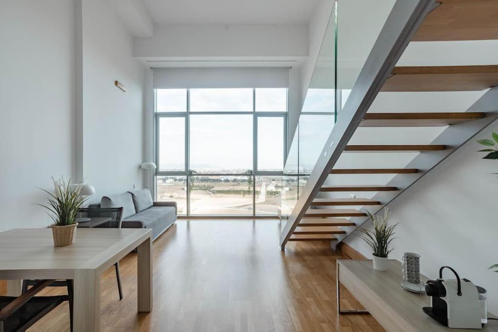 דירות ולנסיה Duplex Loft Apartamento Con Parking Gratis מראה חיצוני תמונה